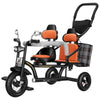 PM1076 | Kids Two Seat Stroller Tri-Cycle