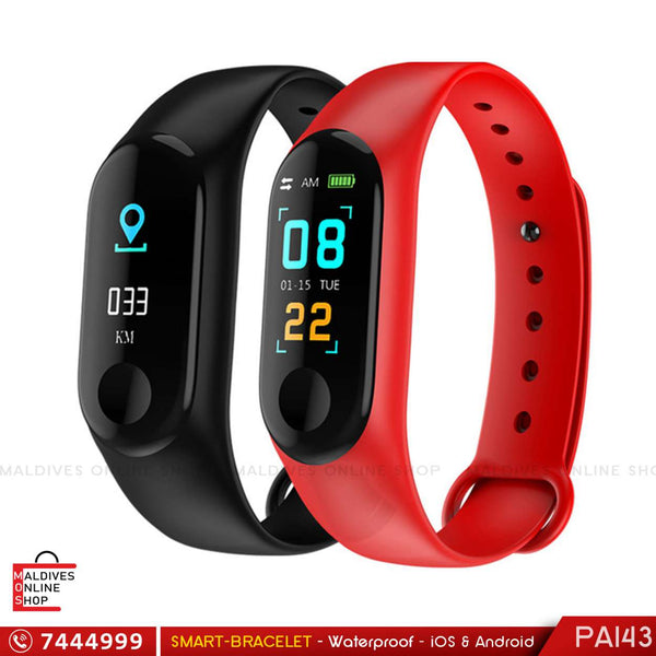 PA143 | SMART-BRACELET - Waterproof - iOS & Android