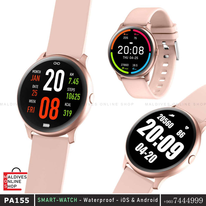 PA155 | Waterproof Smart Watch - iOS & Android