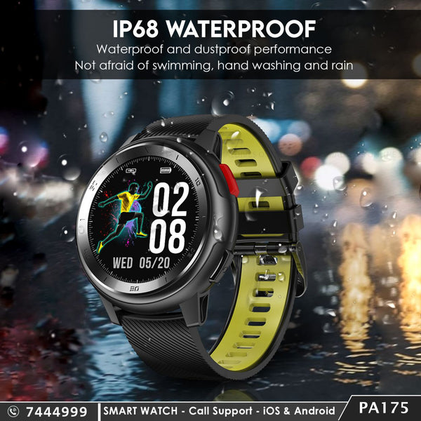 PA175 | Waterproof SPORTS TRACKER - SMART WATCH
