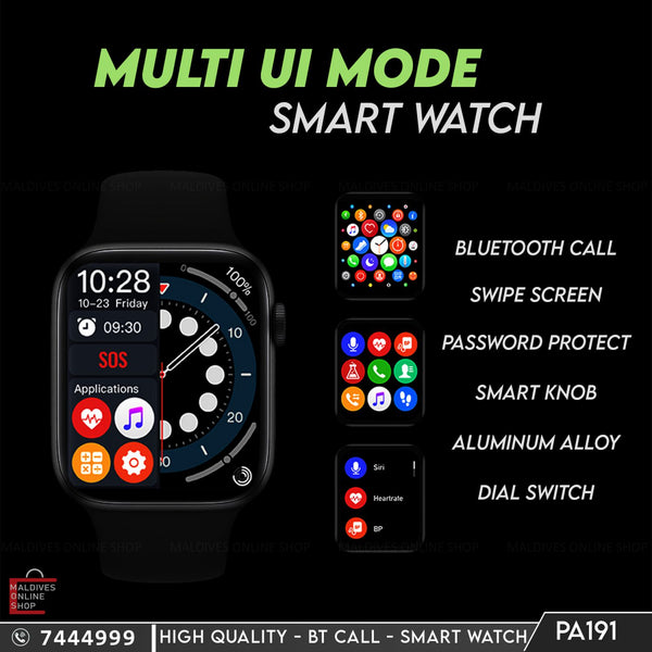 PA191 | Latest Sports Tracker Smart Watch - iOS & android - New