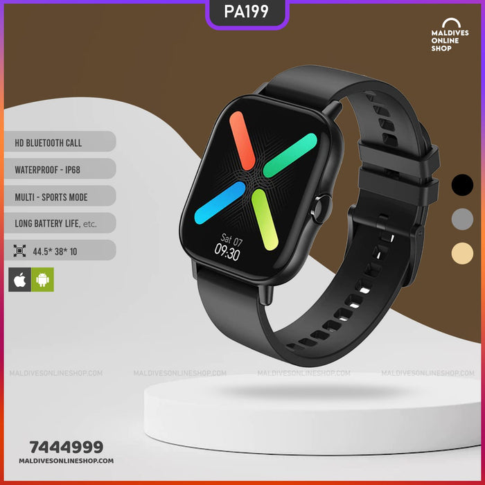 PA199 | High Quality - BT Call Support - Smart Watch