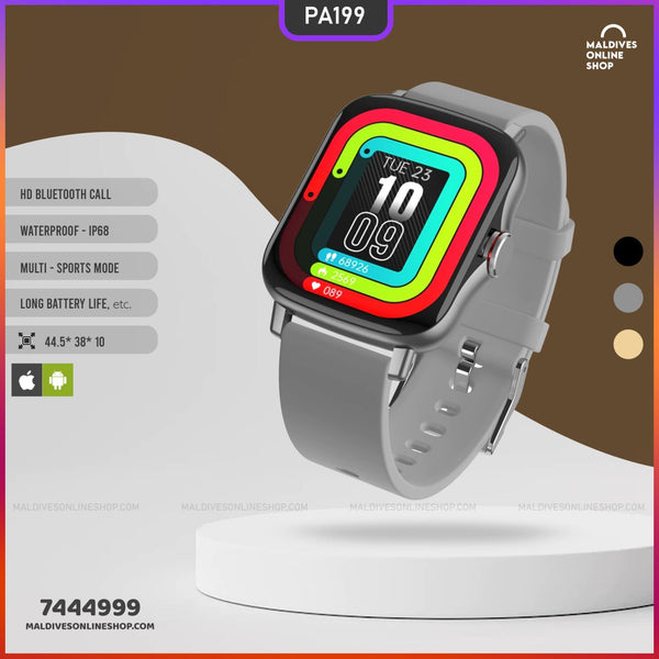 PA199 | High Quality - BT Call Support - Smart Watch